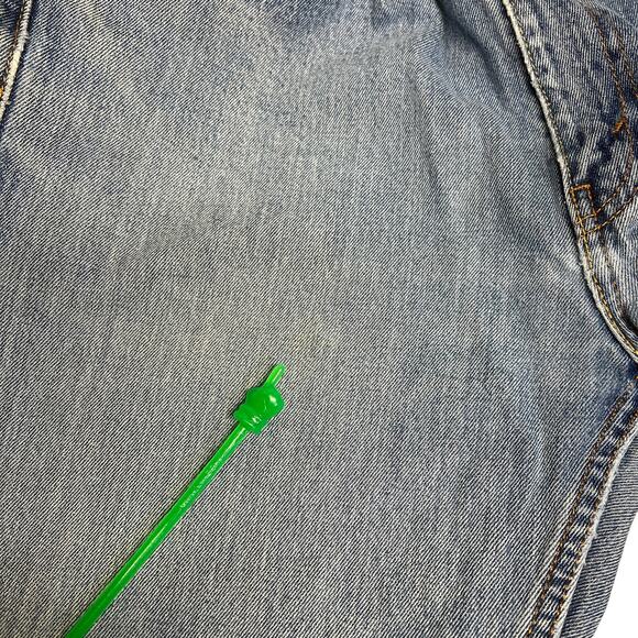 Levi's 505 Dad Jean Shorts Men's 36" (36x10) Cutoffs Grunge Jorts Retro Denim - Picture 7 of 15